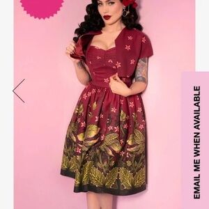 Tropical Terror Dress & Bolero
